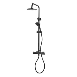 Aqualisa Dual Shower Round Head (Matt Black)