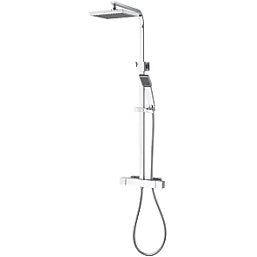 Aqualisa Dual Shower Square Head (Chrome)