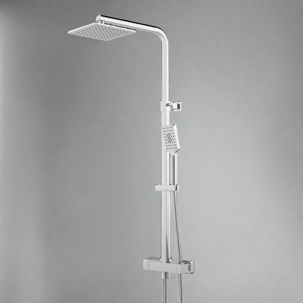 Encore Square Dual Shower (Chrome)