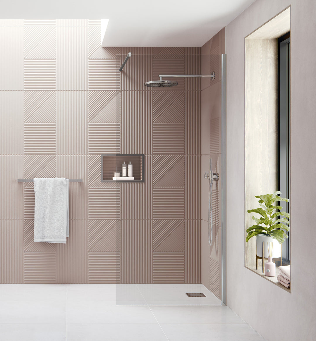 Flair - AYO8 Wetroom Panel (Chrome)