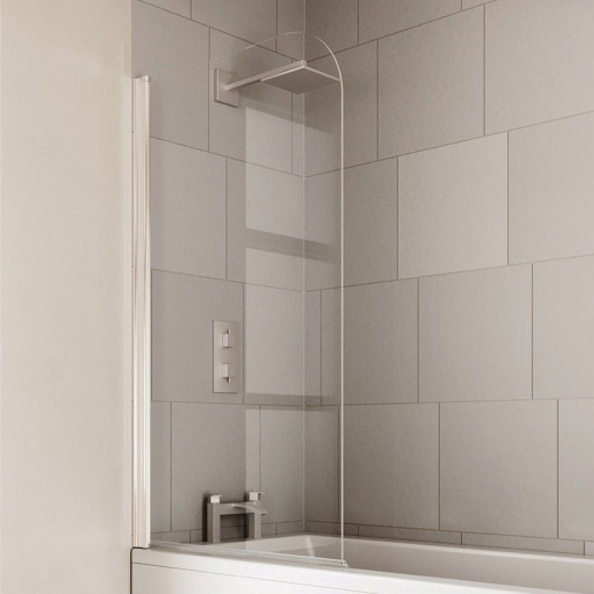 Curved Rotating Over-Bathscreen (Chrome)
