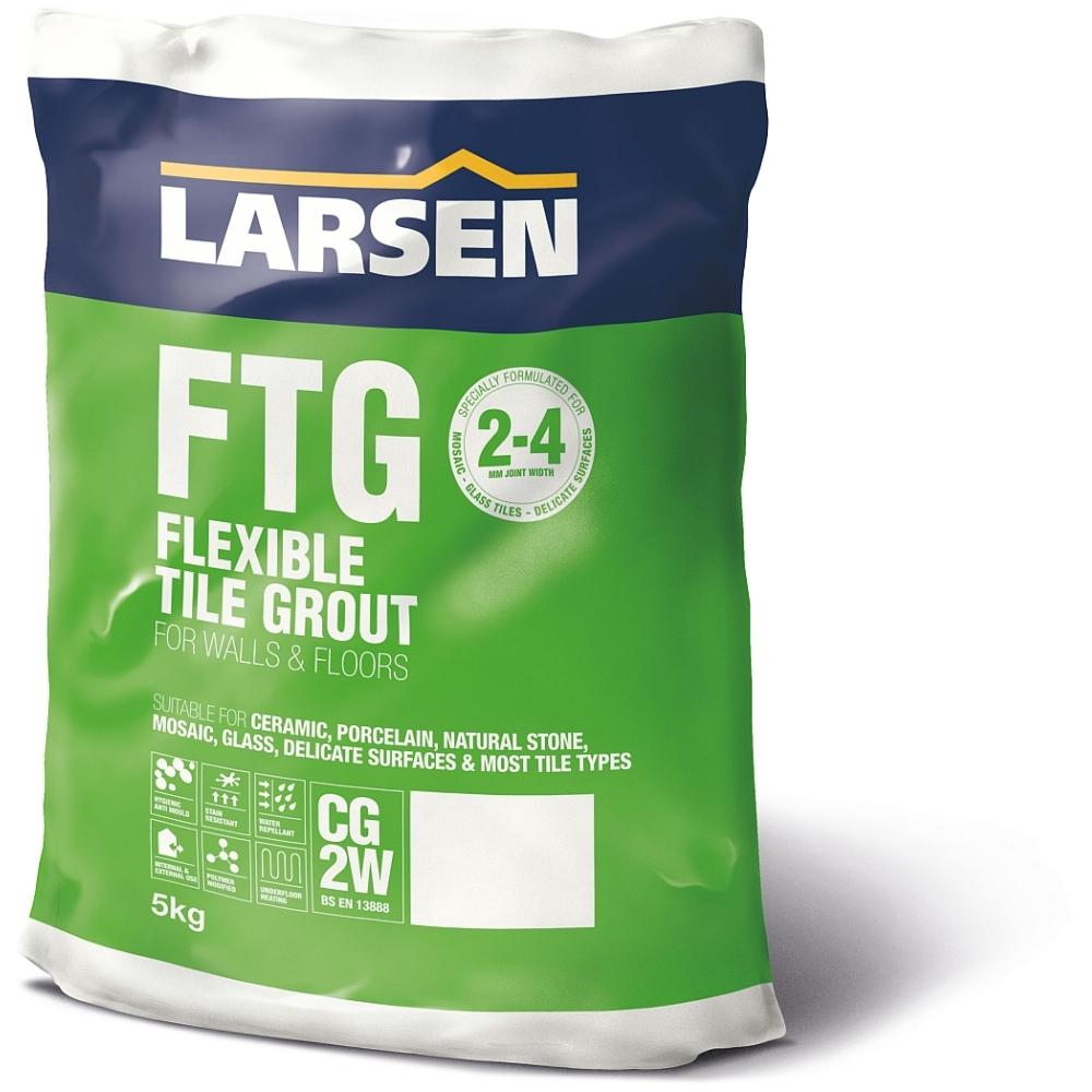 Larsen Flexi Trade Grout 5kg (Graphite)