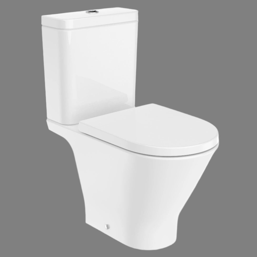 Gap Open Back Round Rimless Toilet