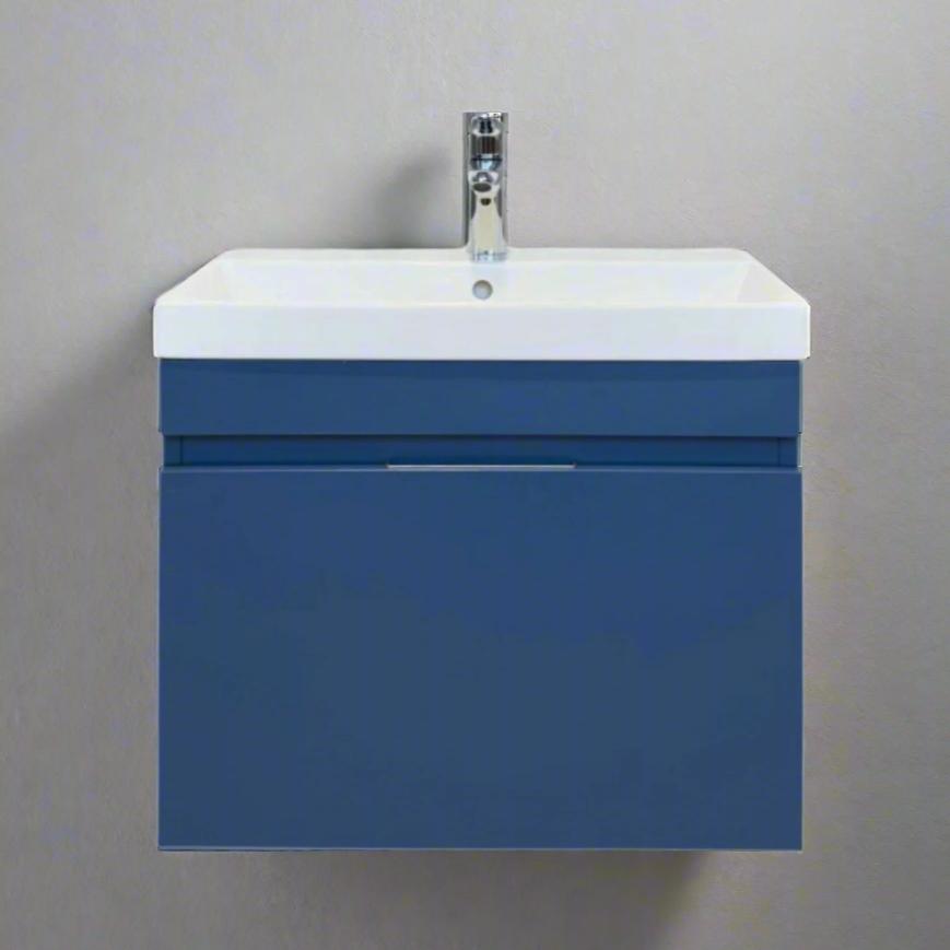 Brixton Wall Hung Vanity Unit 60cm (Blue)