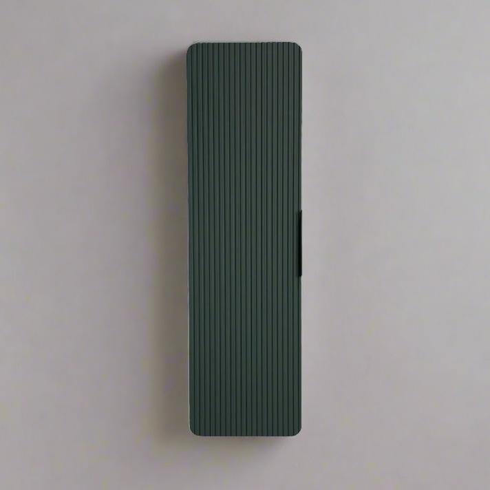 Pedro Tall Storage Unit Wall Hung (Green)