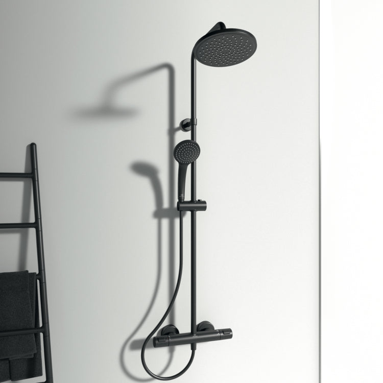 Ceratherm T25 Dual Shower System (Black)