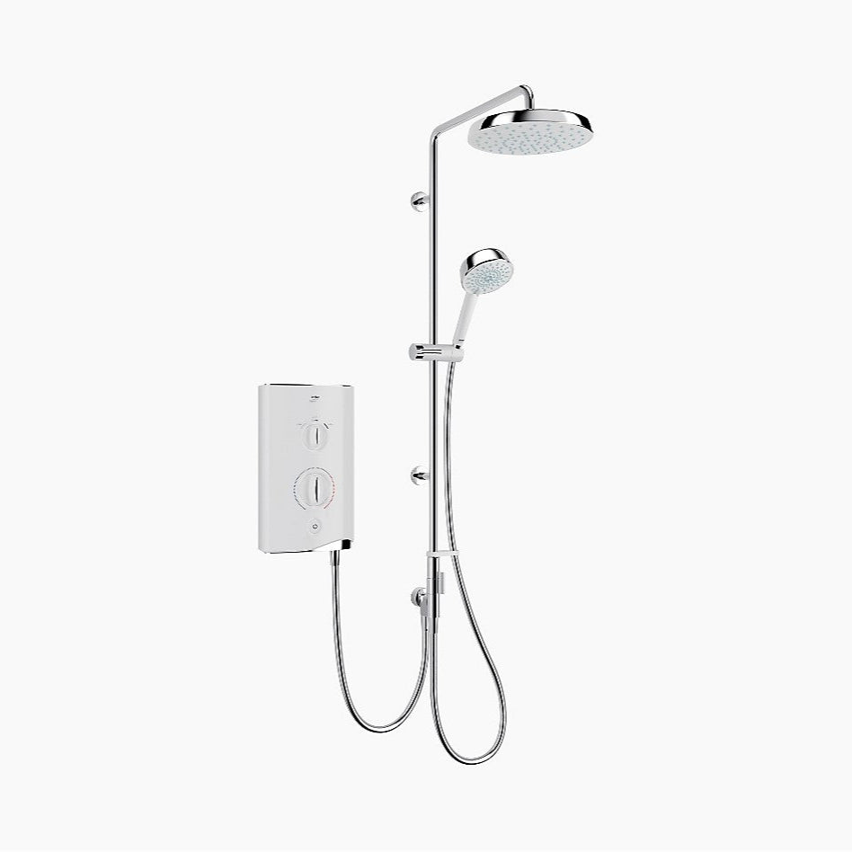 Mira Sport Dual Electric Shower (White)