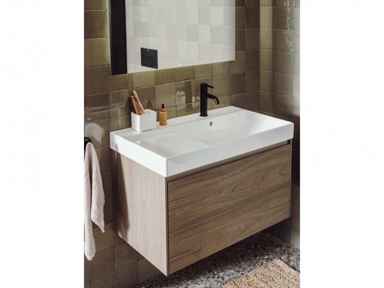 Roca Ona Unit & Top 80cm (Dark Elm)