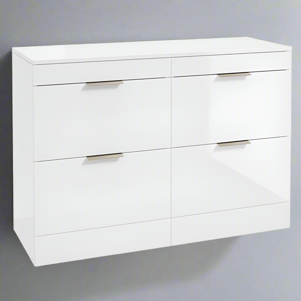 Sonas - Stockholm Floorstanding Vanity Unit 120cm (White)