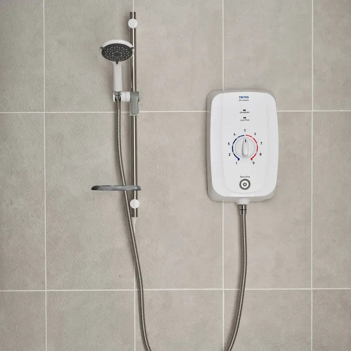 Triton Omnicare Mains Electric Shower (White)
