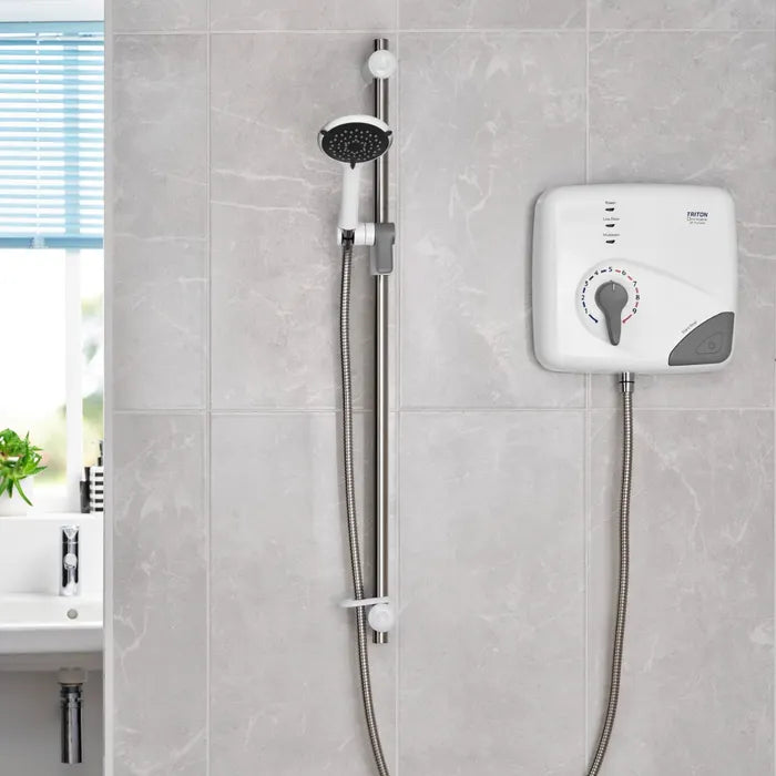 Triton Omnicare Pumped Electric Shower (White)