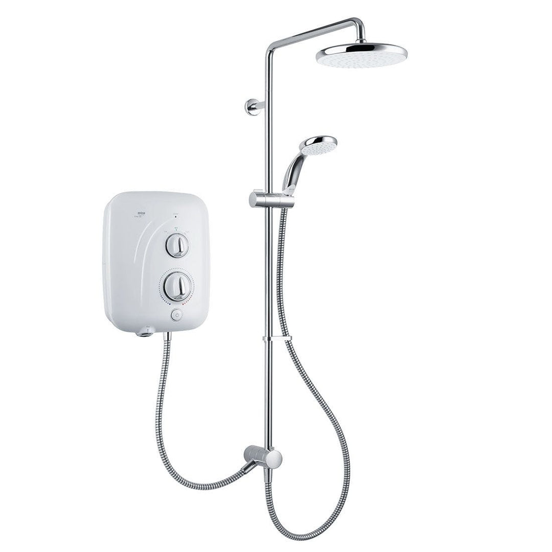 Mira Elite SE Dual 9.8kW Electric Shower (White)