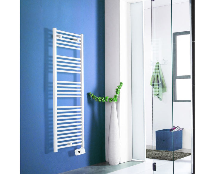Theola Electric Heated Towel Rail White