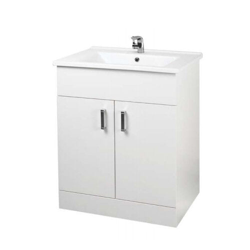 Troya 550Mm Basin & Unit White