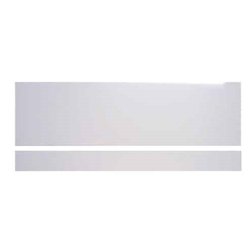 Gloss White MDF Bath front Panel 1700mm