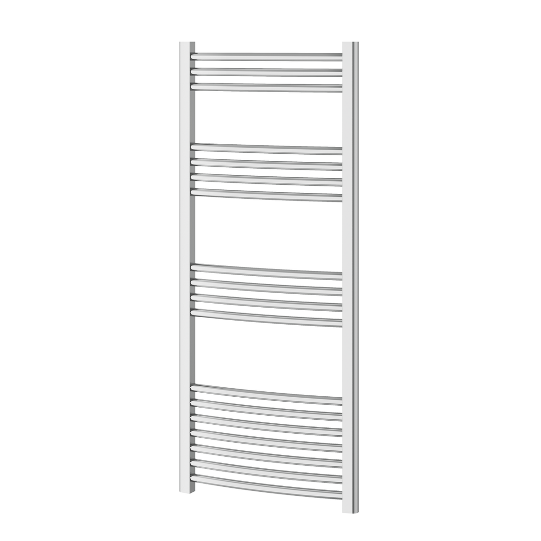 Orleans Heated Towel Rail Curved Bars (Chrome)