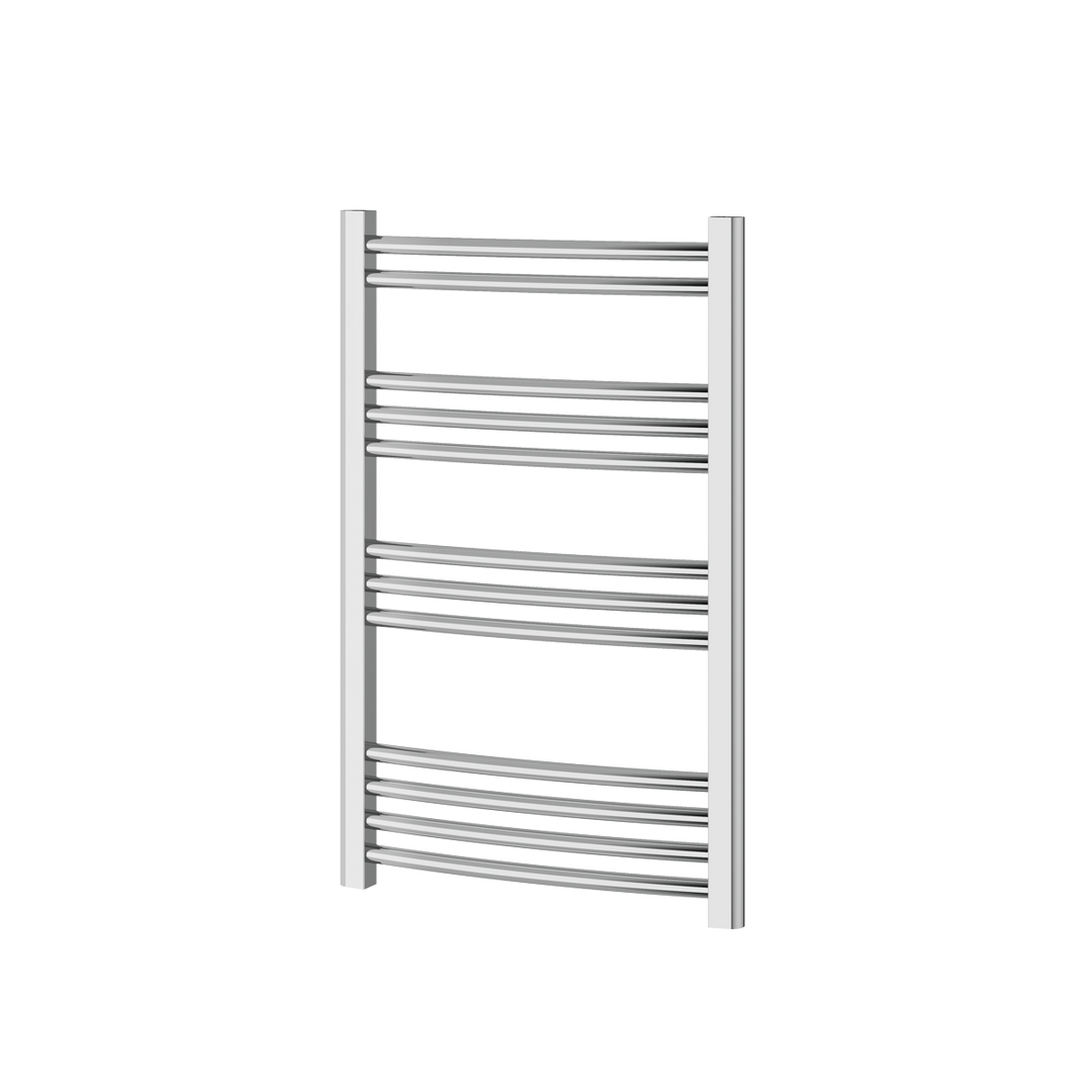 Orleans Heated Towel Rail Curved Bars (Chrome)