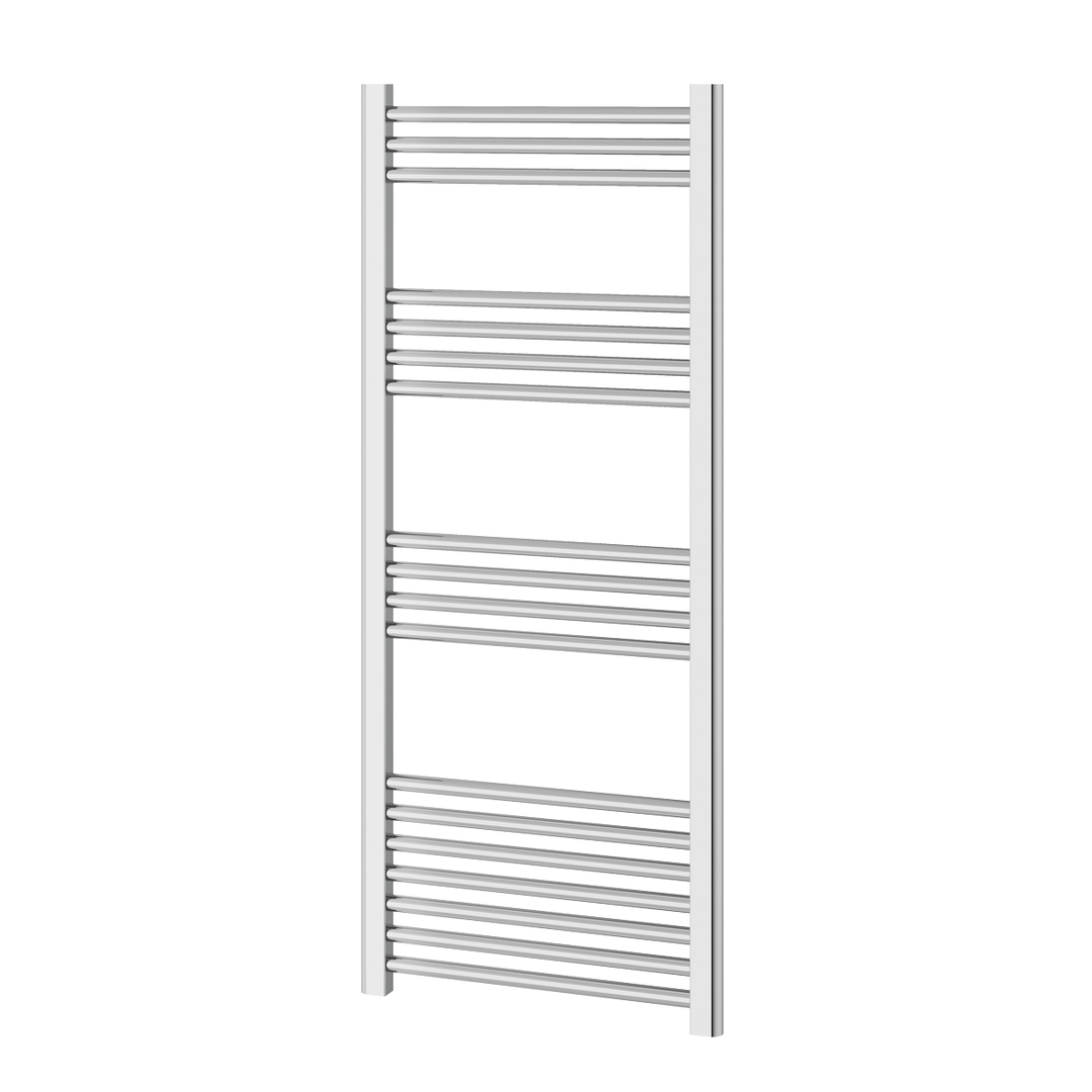 Orleans Heated Towel Rail Flat Bars (Chrome)