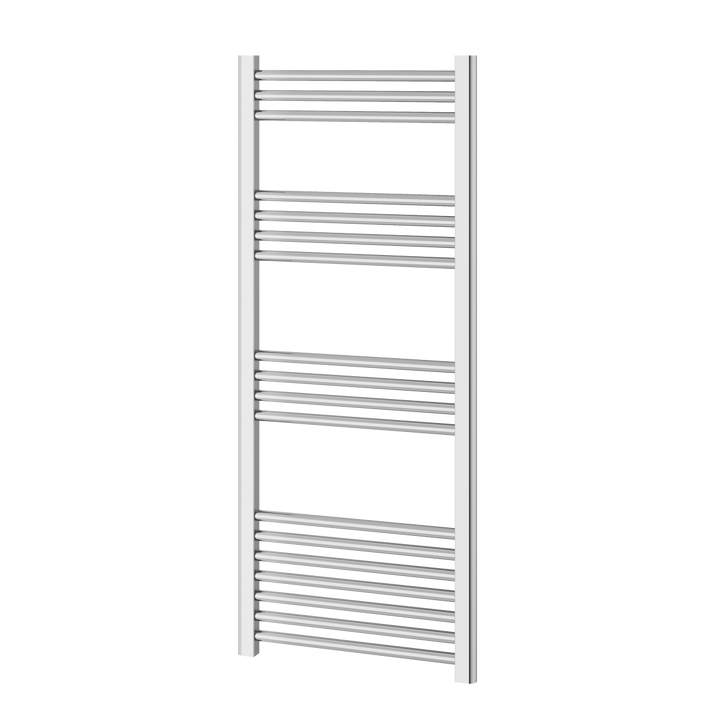 Orleans Heated Towel Rail Flat Bars (Chrome)