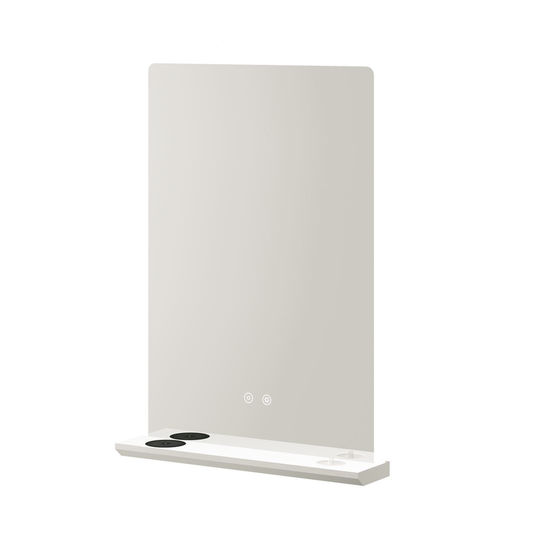 Aqualla - Linea Charge Mirror (Matt Grey)
