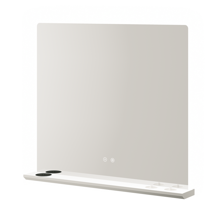 Aqualla - Linea Charge Mirror (Matt Grey)