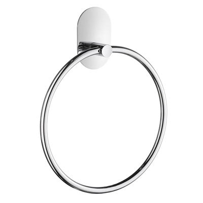 B/boden Round Chrome Towel Ring