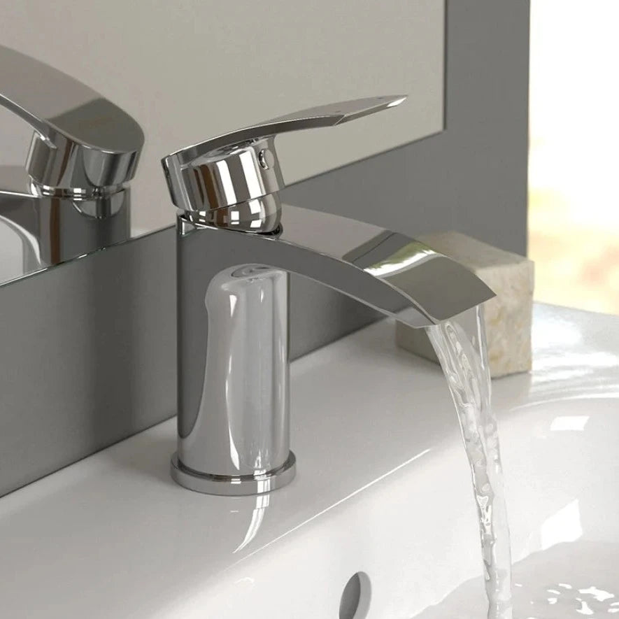 Sonas - Corby Basin Mixer Incl Waste (Silver)
