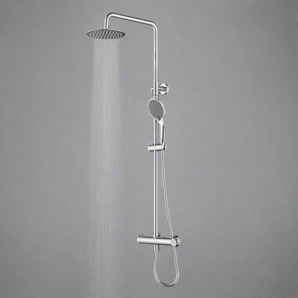 Aqualla - Eco Drench Dual Shower (Chrome)