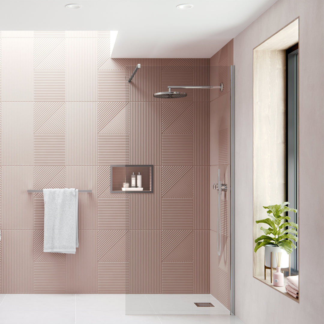 Flair - AYO8 Wetroom Panel (Silver)