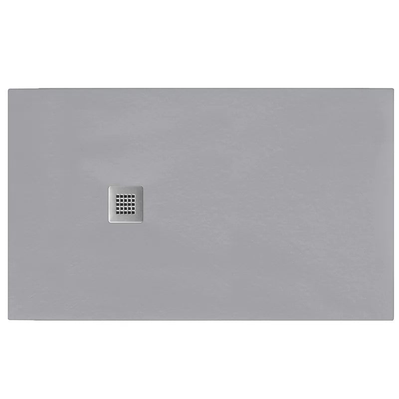 Flair - Gemstone Rectangular Shower Tray (Flint Grey)