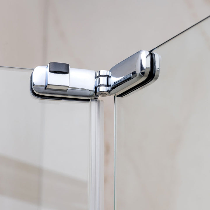 Flair - ILI Hinge Offset Quadrant Door (Silver)
