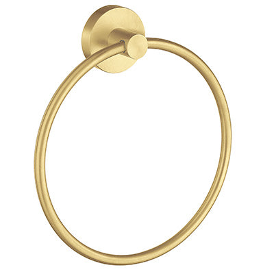 Smedbo Home Towel Ring – Brushed Brass