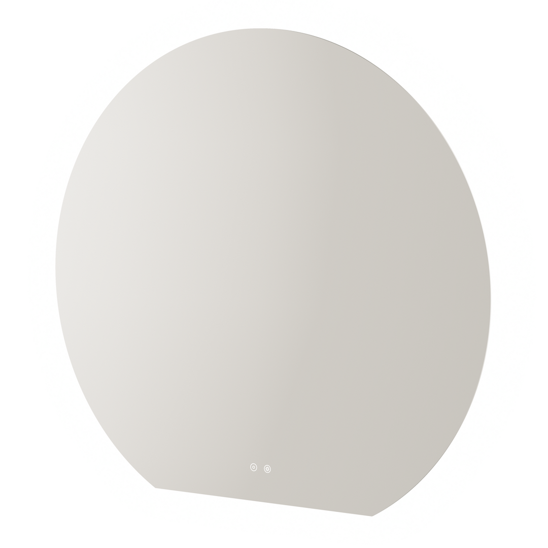 Aqualla - Horizon Mirror (Matt Grey)