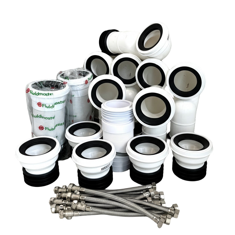 PJ's Toilet Pan Connectors Pack