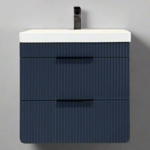 Pedro Wall Hung Vanity Unit 60cm (Indigo)