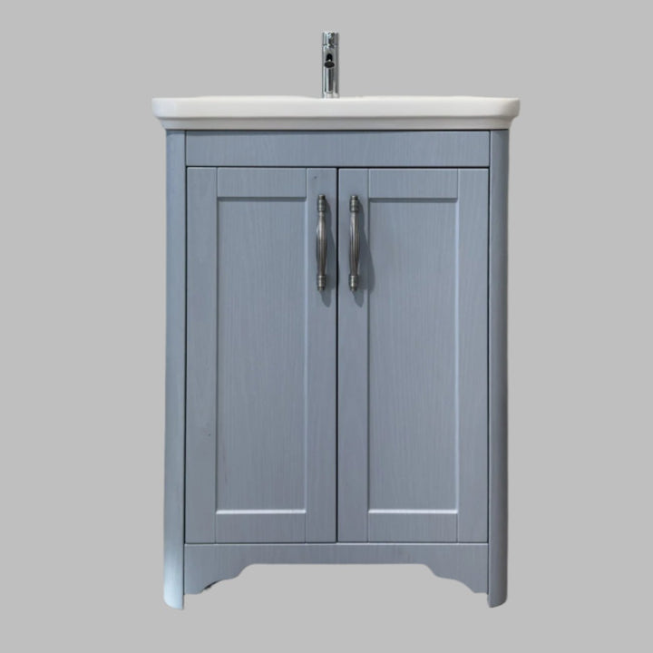 Lambeth  Floor Standing Vanity Unit 60cm (Denim Ash)