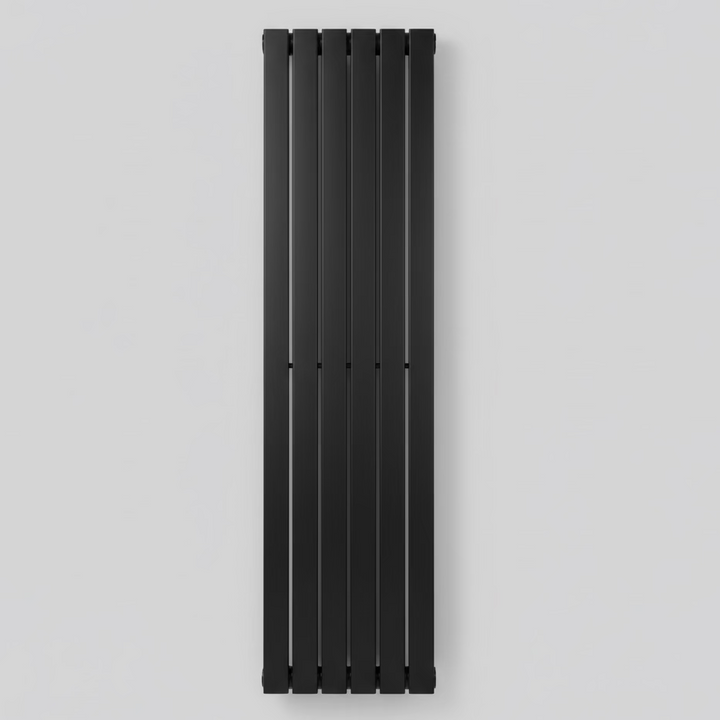 Valerie Vertical Flat Panel Radiator (Matt Black)