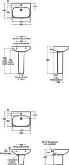 Ideal Standard i.life A Semi Pedestal