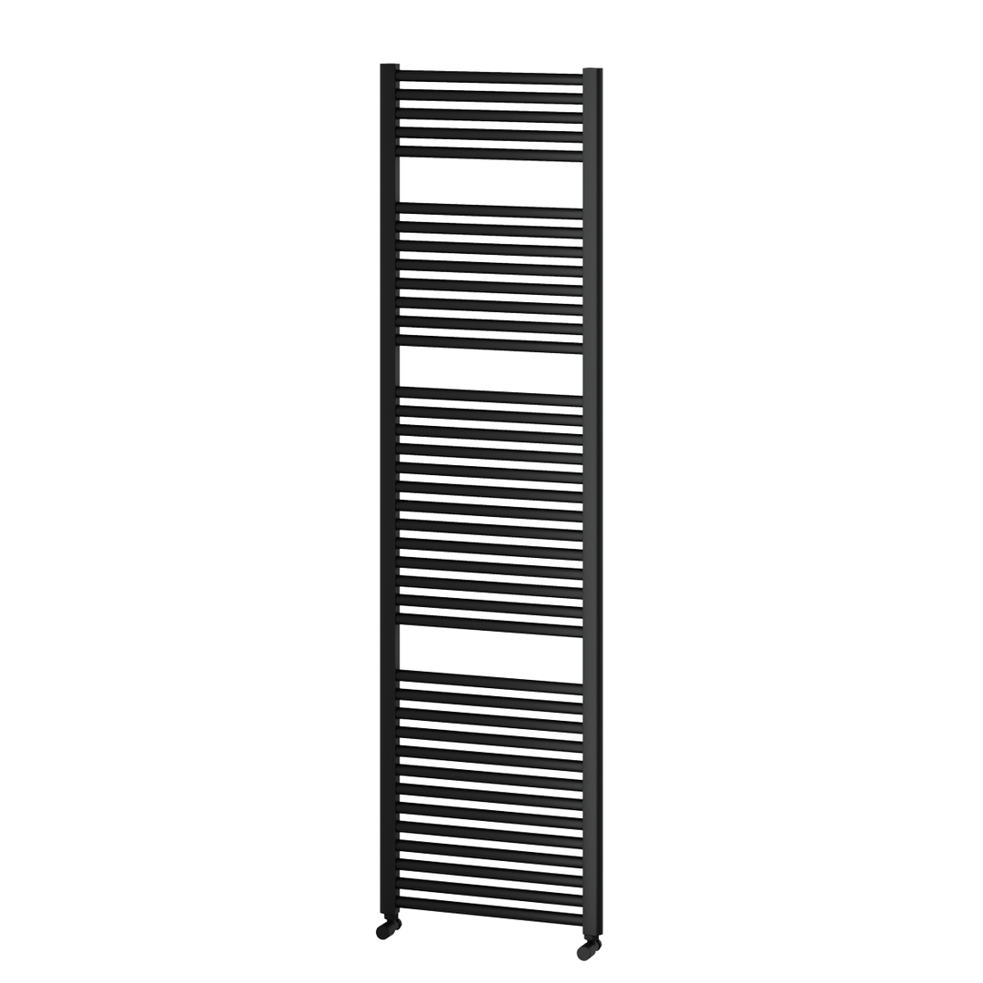 Aqualla - Luca Heated Towel Rail (Matt Black)