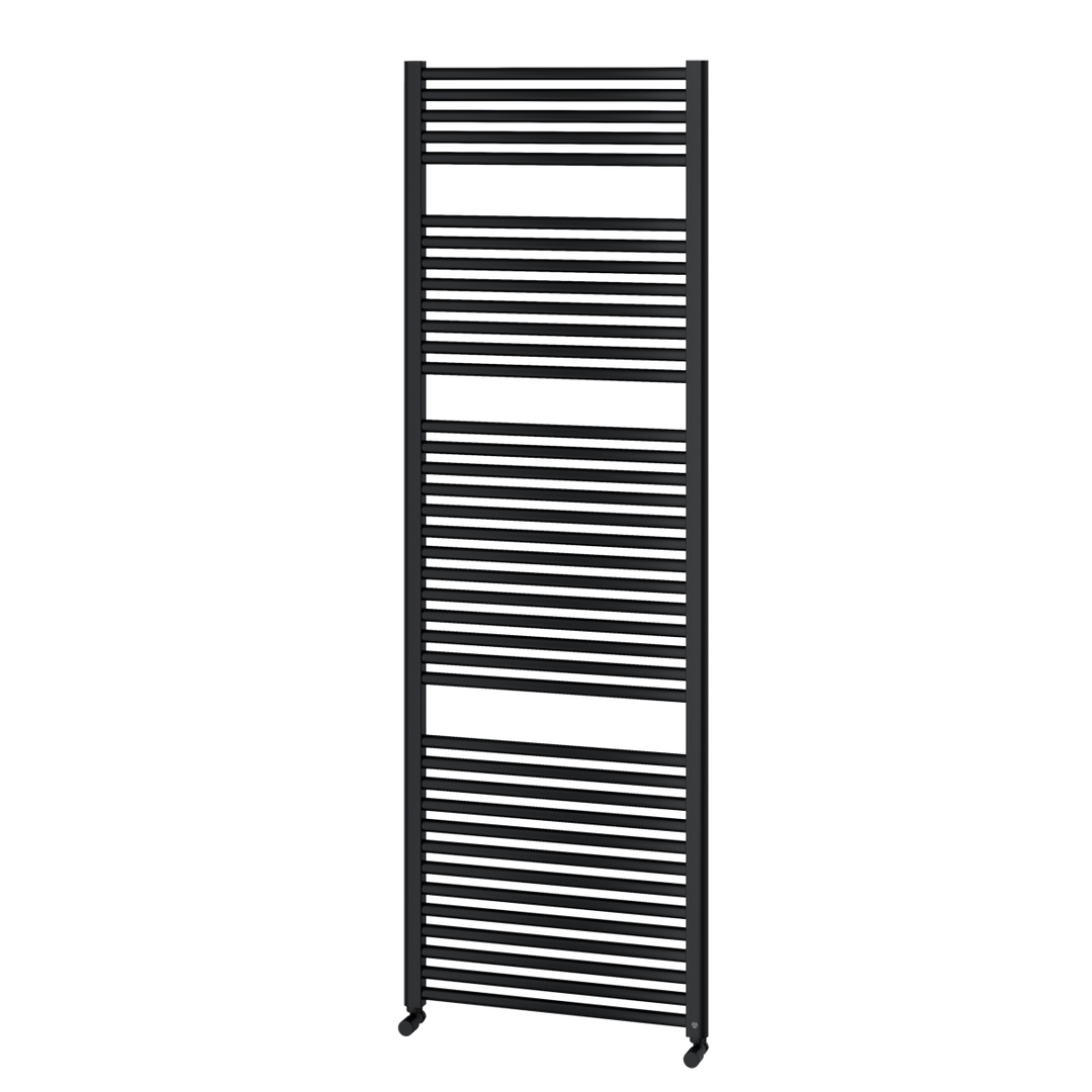 Aqualla - Luca Heated Towel Rail (Matt Black)