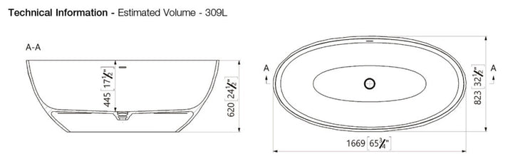 Geo Freestanding Bath