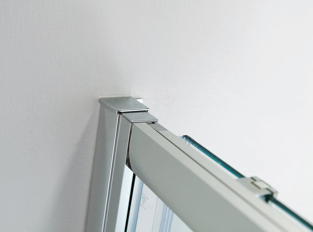 Flair - Slimline Capella Slider Door (Silver)