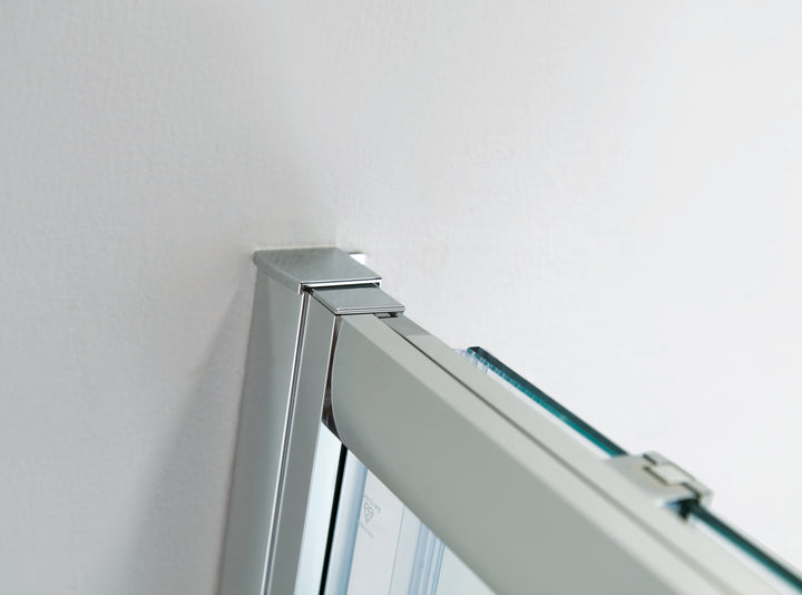 Flair - Slimline Capella Slider Door (Silver)