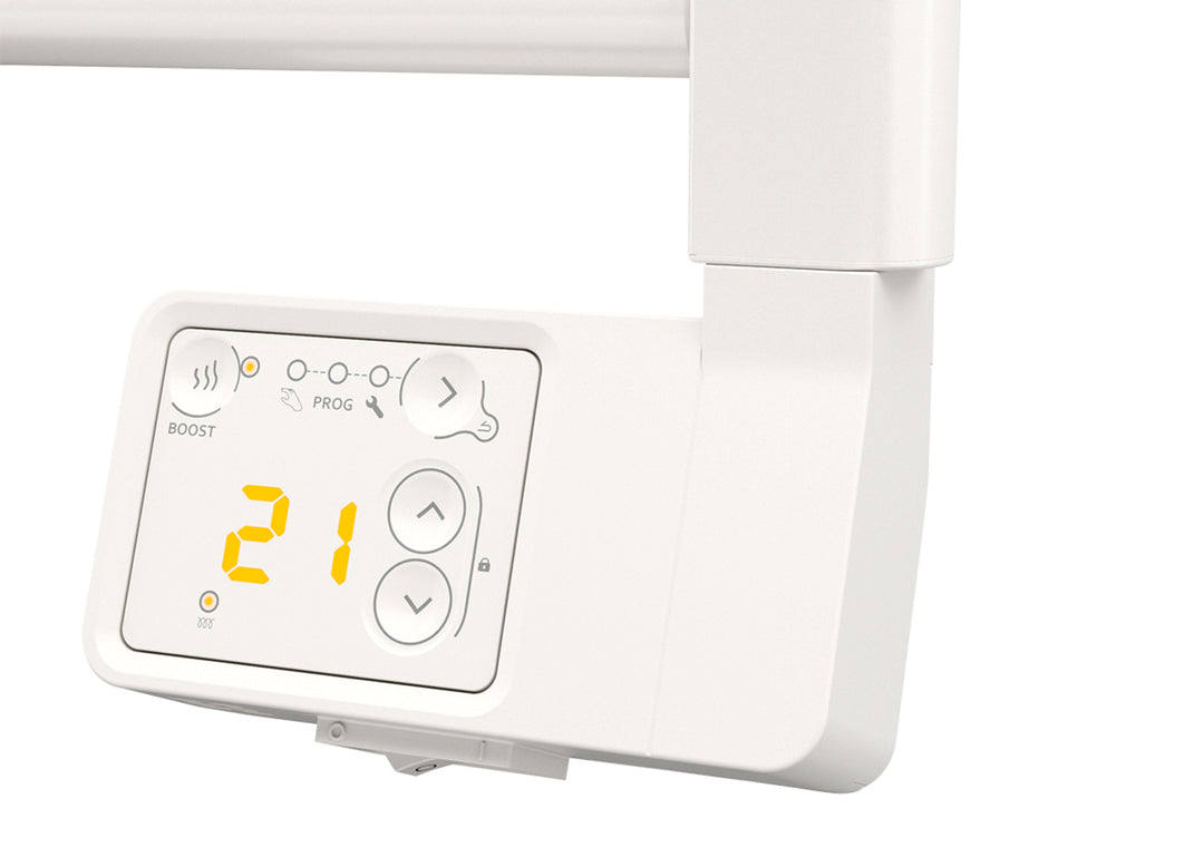 Theola Electric Heated Towel Rail White