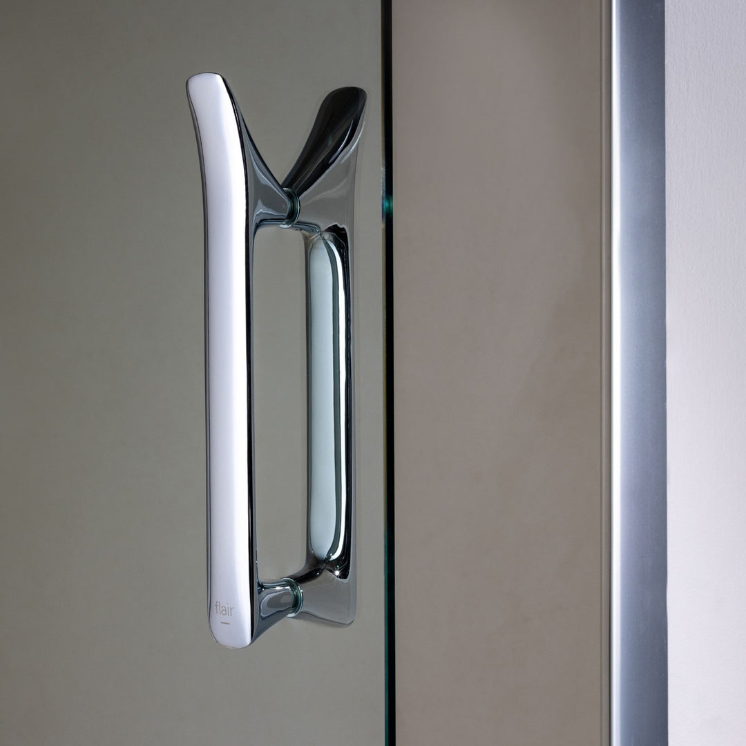 Flair - ETO Hinged & Inline Shower Door (Silver)