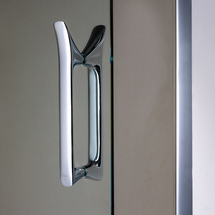 Flair - ETO Hinged & Inline Shower Door (Silver)