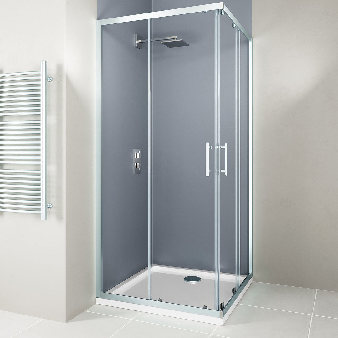 Flair - Hydro Express Corner Door (Silver)