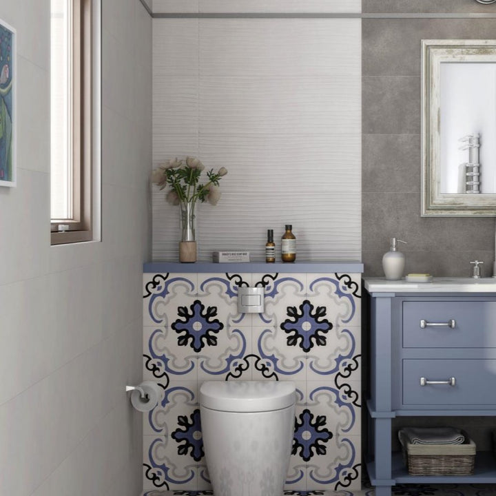 Mist Light Duna Feature Ceramic Wall  Tile 25*70 (m²)