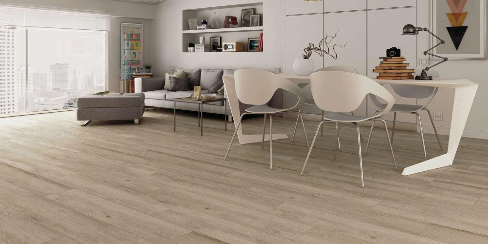 Pecan Atelier Taupe Wood Effect Tile – 22 x 119cm (Sqy)