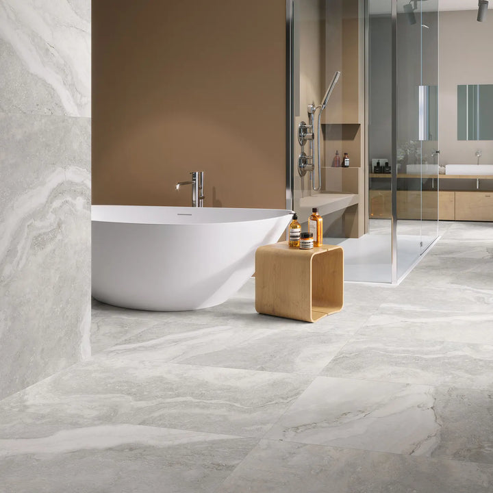 Caracalla Silver Porcelain Tile 59*59 (Sqy)
